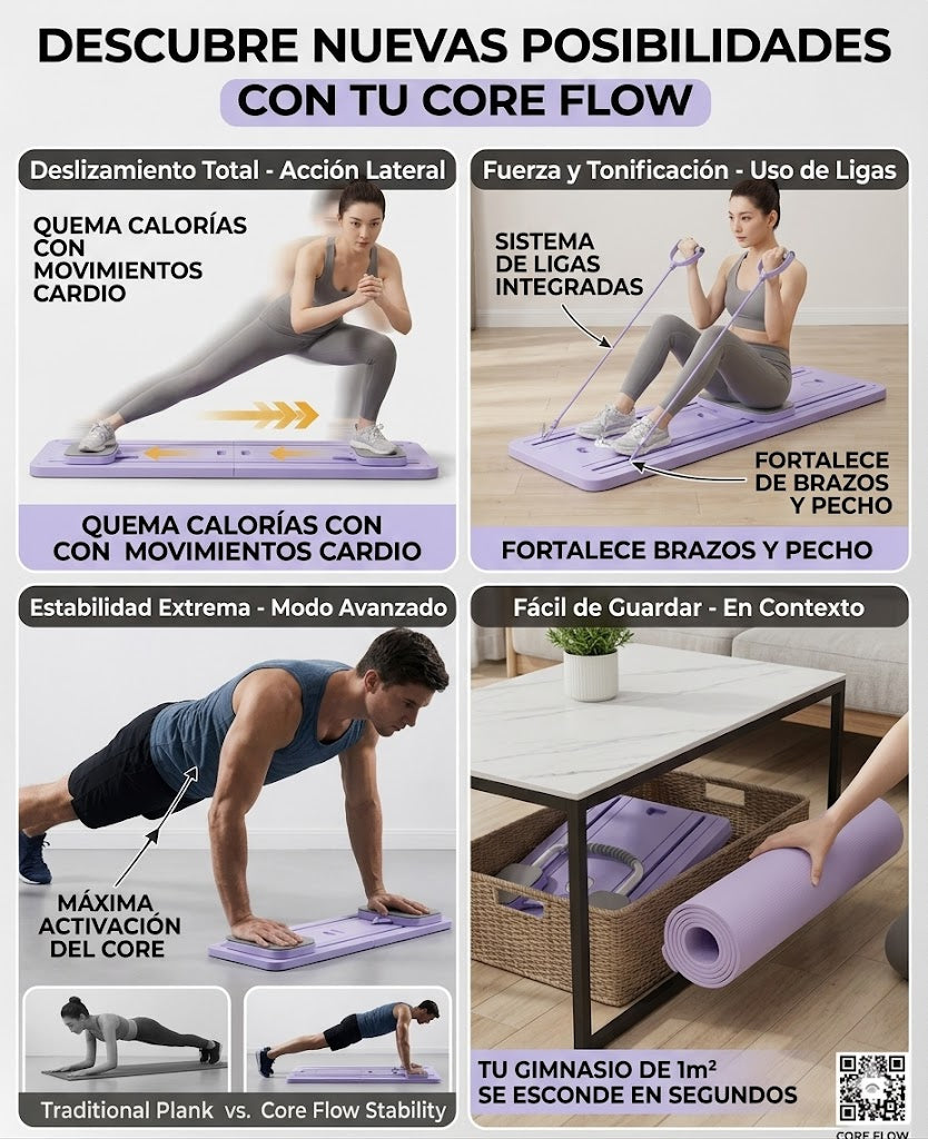 Tabla De Pilates Multifuncional. ENVÍO GRATIS