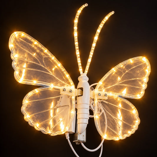 🦋 Mariposa LED con Movimiento Automátic. ENVÍO GRATIS