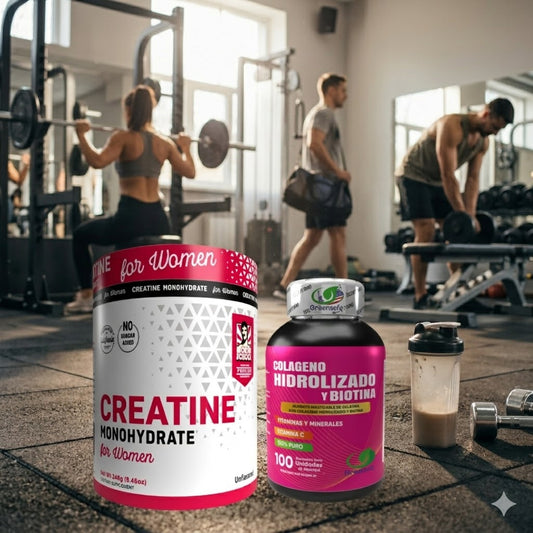 Creatina woman + Colágeno Hidrolizado ENVÍO GRATIS