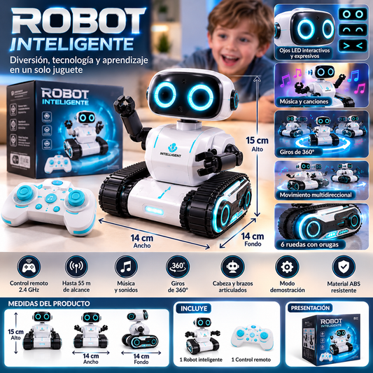 Robot Para Niños Kaekid Juguetes ENVÍO GRATIS
