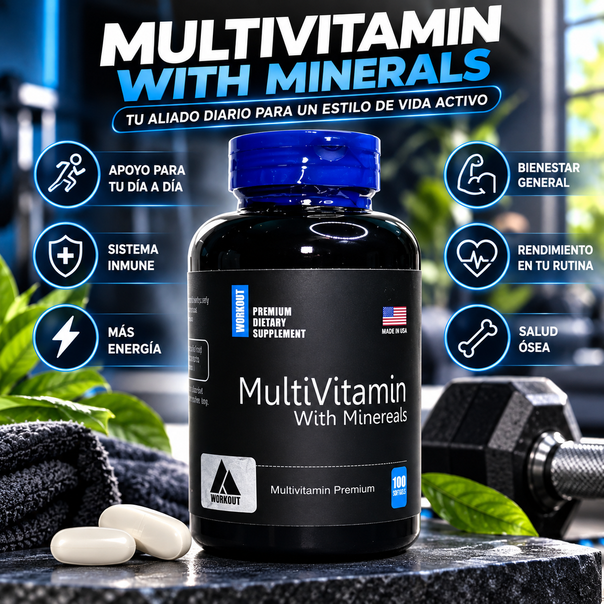 Multivitamínico.   ENVÍO GRATIS