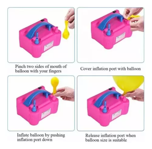 Inflador Compresor Eléctrico De Globos.  ENVÍO GRATIS