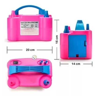 Inflador Compresor Eléctrico De Globos.  ENVÍO GRATIS