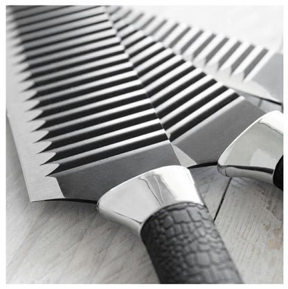 Sartén Antiadherente 4 Puestos + Set de Cuchillos Profesional 7 Piezas | Cocina Fácil y Rápida.  ENVÍO GRATIS