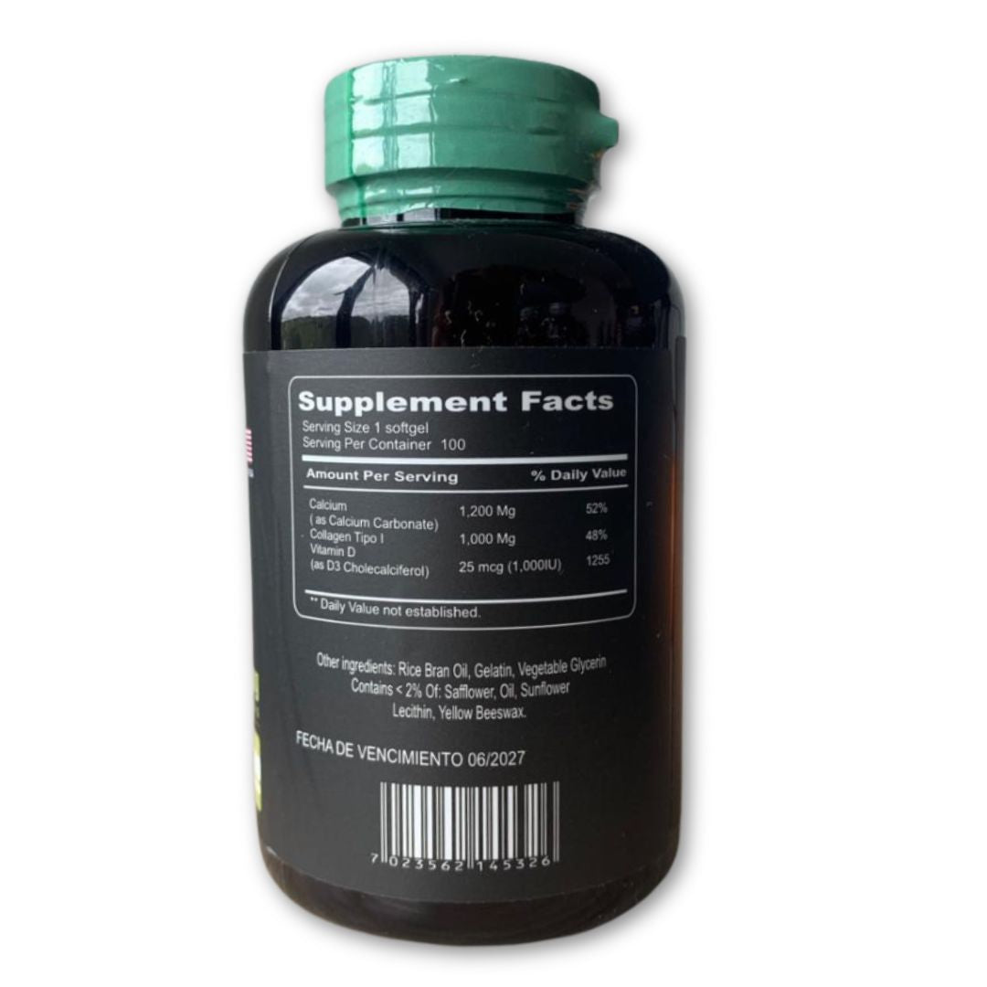 Calcium collagen with D3.   ENVÍO GRATIS