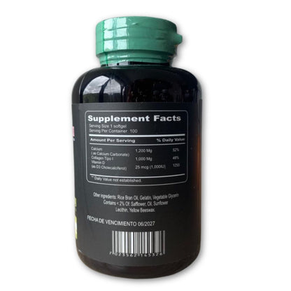 Calcium collagen with D3.   ENVÍO GRATIS