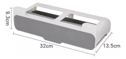 Organizador de Especias Deslizable para Cocina | Ahorra Espacio con Cajón Oculto + 7 Frascos Incluidos. ENVÍO GRATIS
