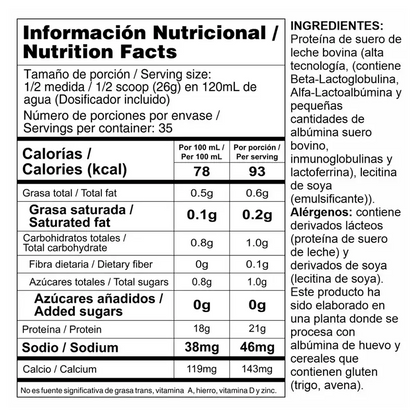 Proteína Whey BiPro Ripped 2 lb | Aumenta Masa Muscular y Quema Grasa | 30g Proteína por Scoop. ENVÍO GRATIS