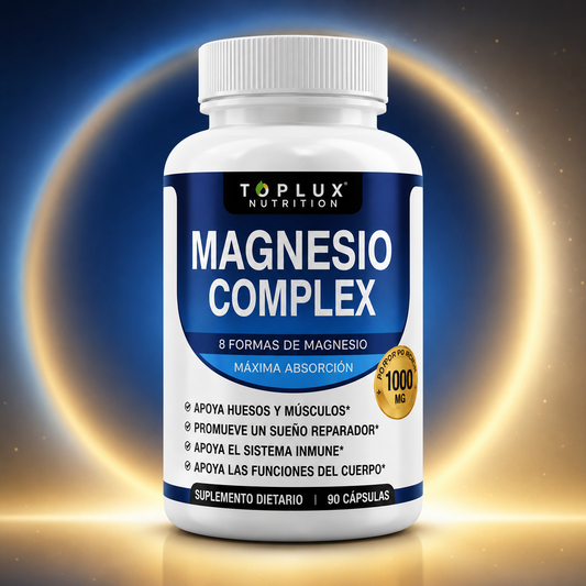 MAGNESIO COMPLEX- TOPLUX NUTRITION.   ENVÍO GRATIS