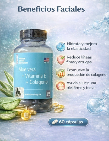 Aloe vera+ Vitamina E + Colágeno.   ENVÍO GRATIS