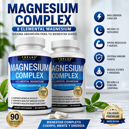 MAGNESIUM COMPLEX 90 CAPSULAS X2. ENVIO GRATIS