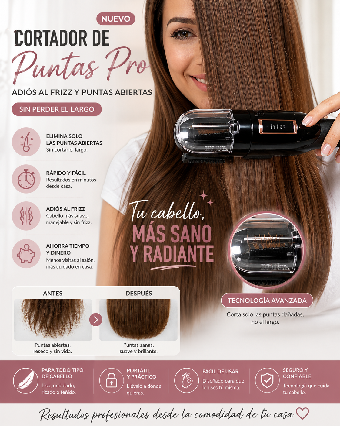 Quita horquilla.   ENVIO GRATIS