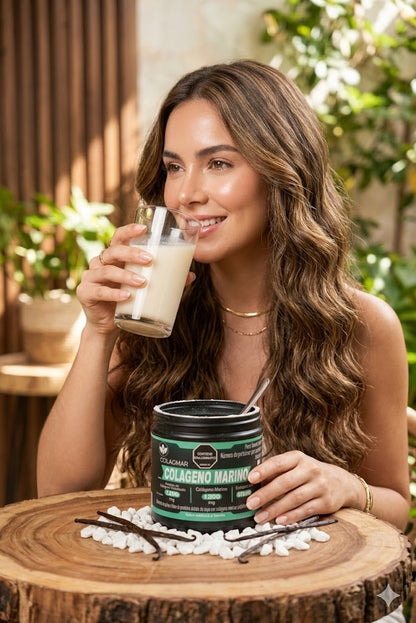 Colágeno Marino Hidrolizado 1200 mg | Piel, Cabello, Uñas y Articulaciones + Antiedad Natural. ENVÍO GRATIS