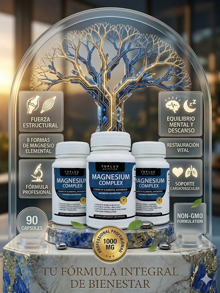 MAGNESIUM COMPLEX 90 CAPSULAS  X3. ENVIO GRATIS