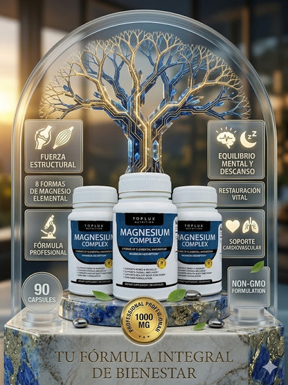 MAGNESIUM COMPLEX 90 CAPSULAS  X3. ENVIO GRATIS