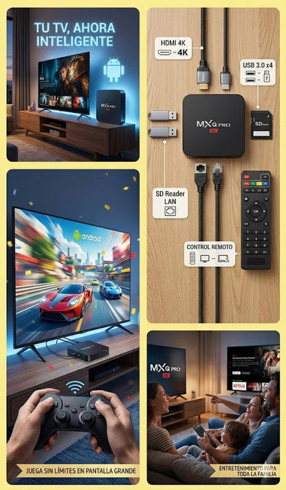 Android TV Box MXQ Pro 16GB. ENVÍO GRATIS