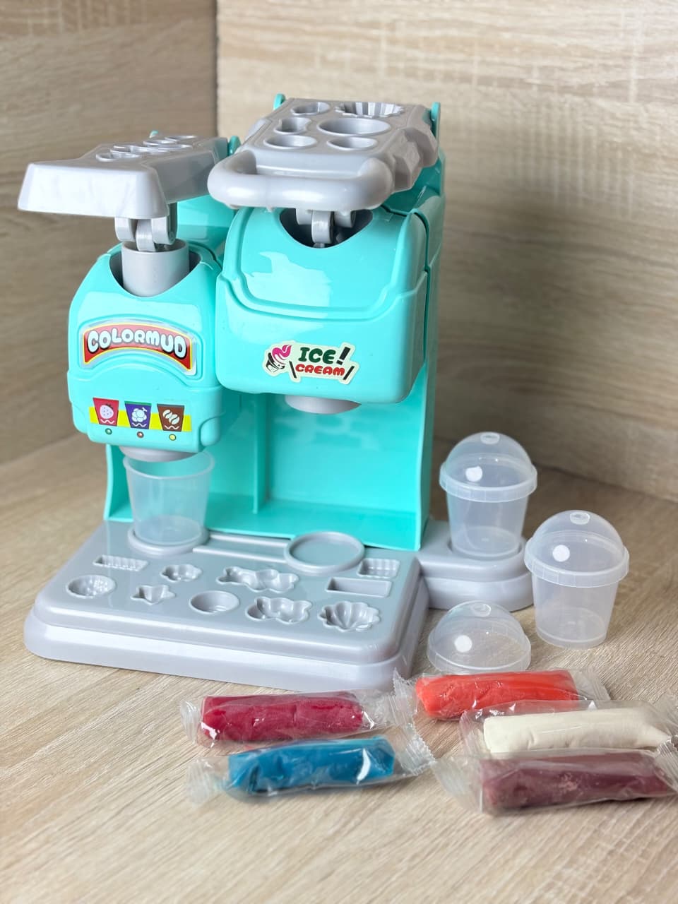 MAQUINA DE HELADOS CON PLASTILINA.    ENVÍO GRATIS