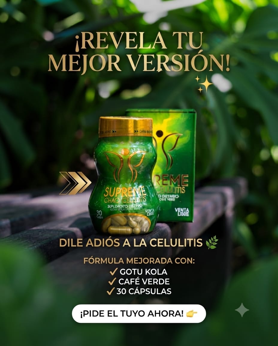 SUPREME CHAO CELULITIS X1  ENVÍO GRATIS