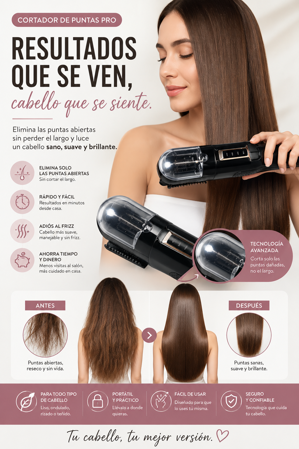 Quita horquilla.   ENVIO GRATIS