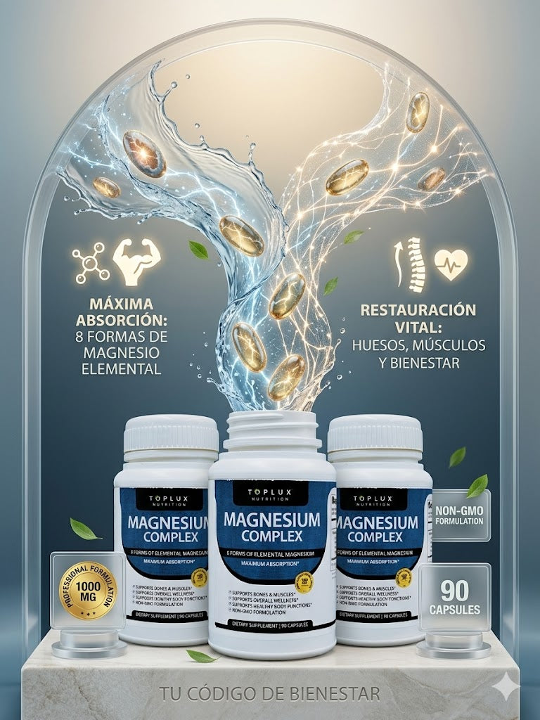 MAGNESIUM COMPLEX 90 CAPSULAS  X3. ENVIO GRATIS