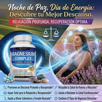 MAGNESIUM COMPLEX 90 CAPSULAS X2. ENVIO GRATIS
