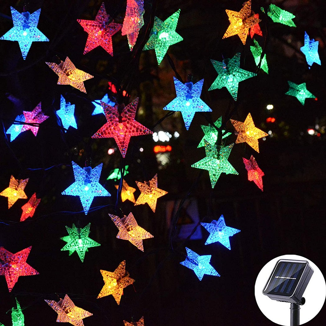 Instalacion Burbuja Estrellas Led Solar x 7.5M   ENVÍO GRATIS