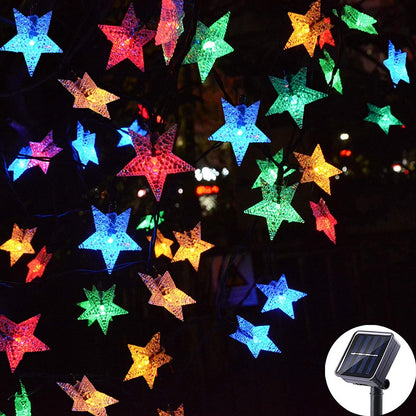 Instalacion Burbuja Estrellas Led Solar x 7.5M   ENVÍO GRATIS