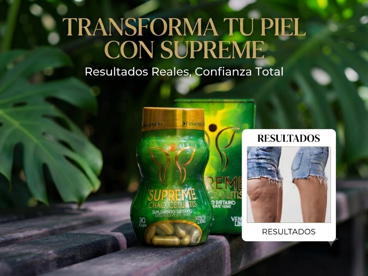 SUPREME CHAO CELULITIS X1  ENVÍO GRATIS
