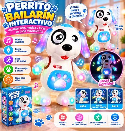 Perro luces y sonido.    ENVÍO GRATIS