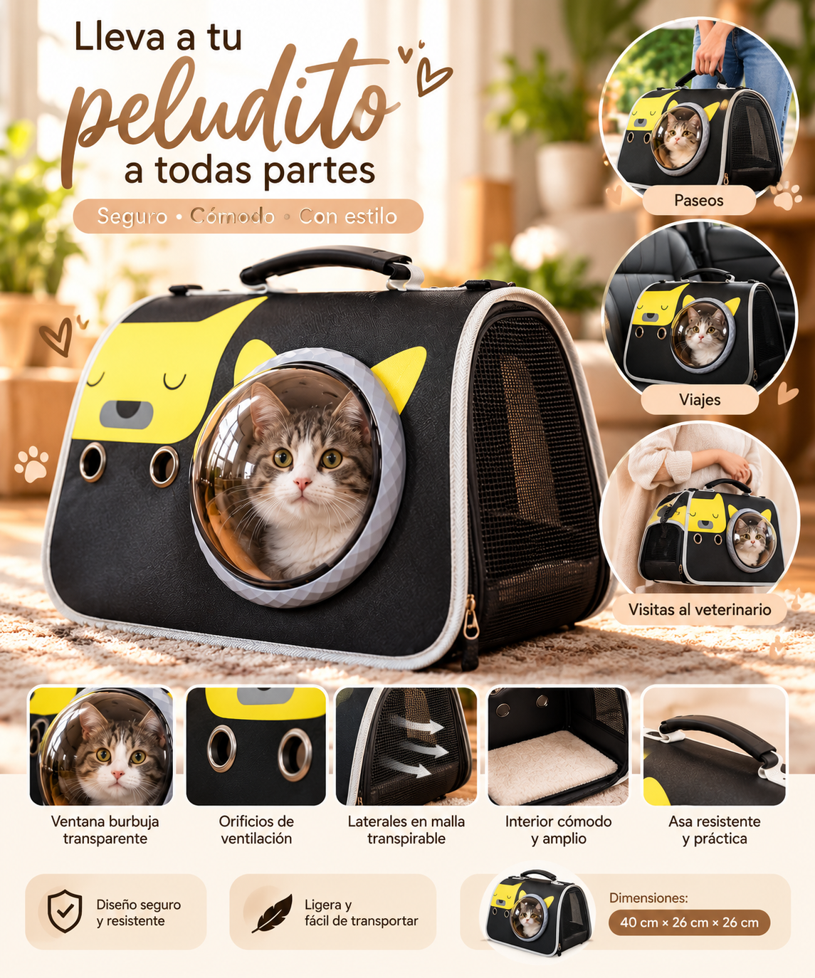 MALETA MASCOTA.   ENVIO GRATIS